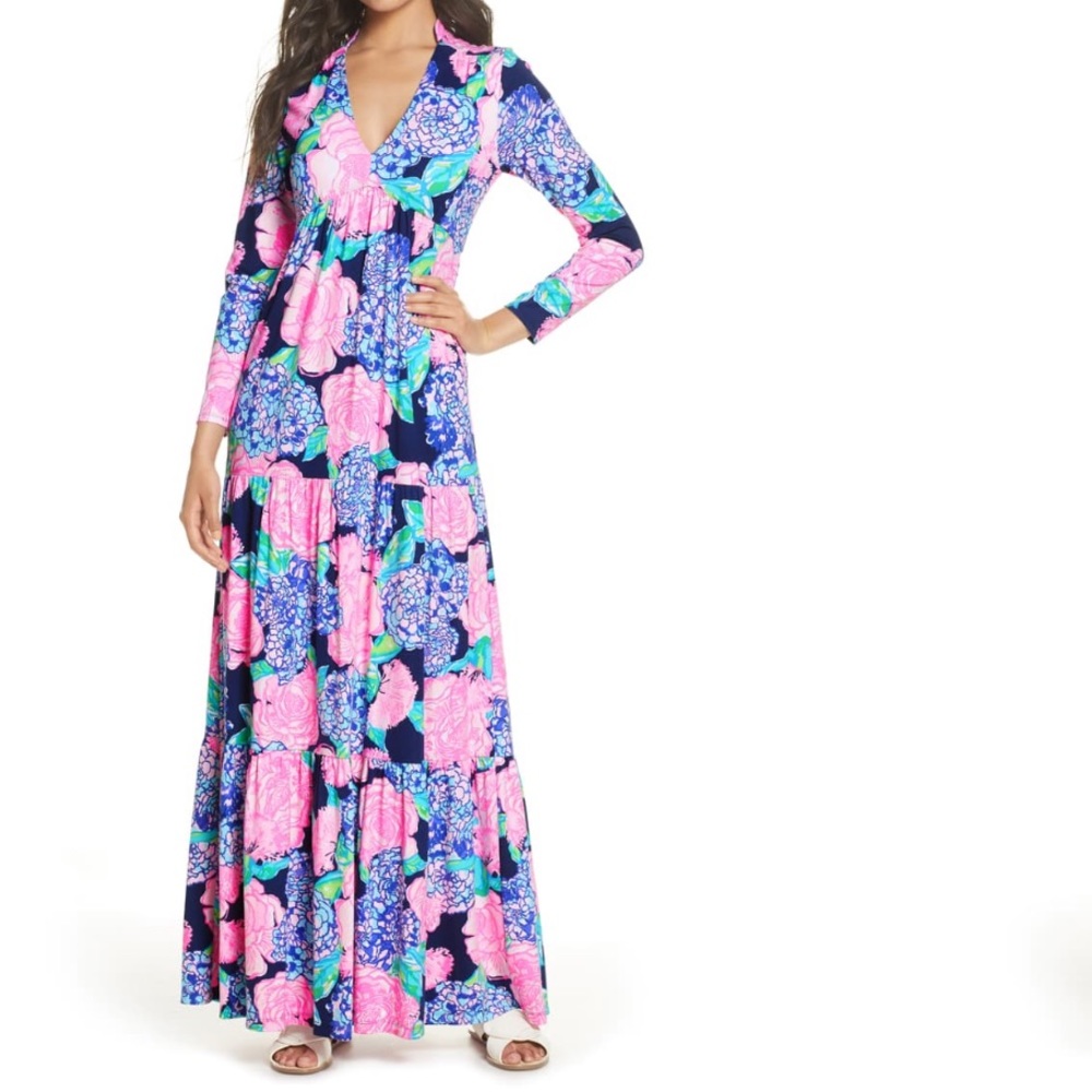 Lilly Pulitzer Martinique Maxi Dress large